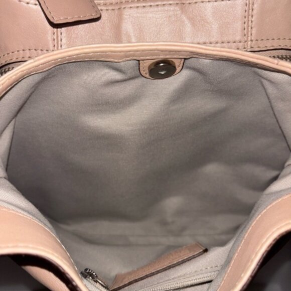 COACH Y2K LIGHT PINK SOHO LYNN LEATHER HOBO BAG SHOULDER BAG - Picture 7 of 9